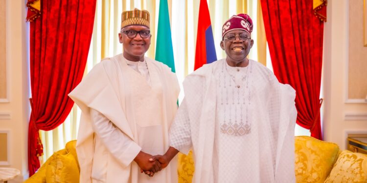 Tinubu Orders NNPCL to Supply Crude Oil to Dangote Refinery in Naira