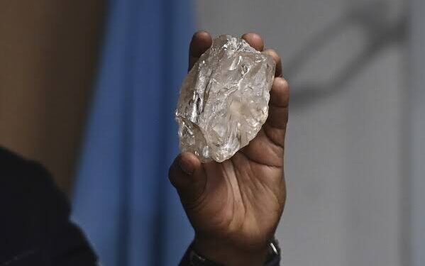 Botswana finds second largest diamond ever