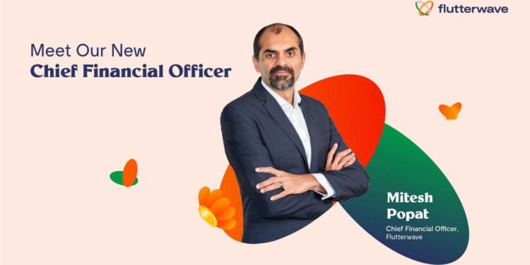 Flutterwave Appoint Ex-citi Executive, Mitesh Popat, As New CFO