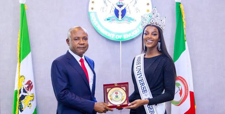 Miss Universe Nigeria, Chidimma Adetshina Becomes Enugu’s Newest Brand Ambassador