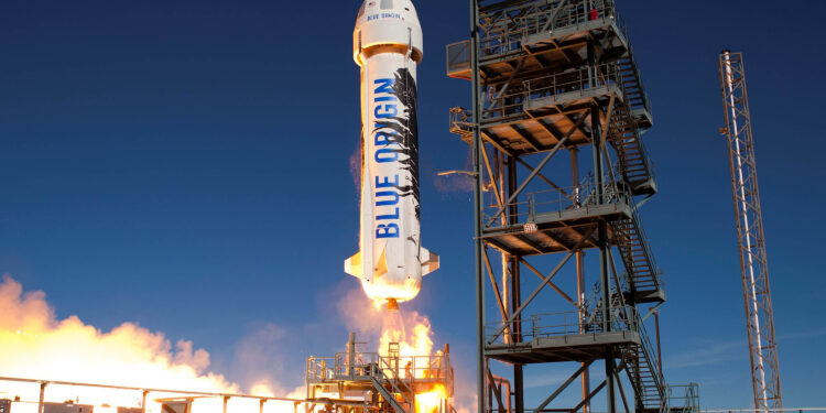 Jeff Bezos’ space company, Blue Origin, launches first rocket