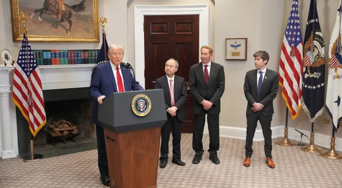 Trump Announces $500B AI Venture with OpenAI, SoftBank, and Oracle