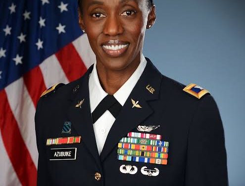 Amanda Azubuike Makes History as First Nigerian Woman to Become U.S. Army Brigadier General