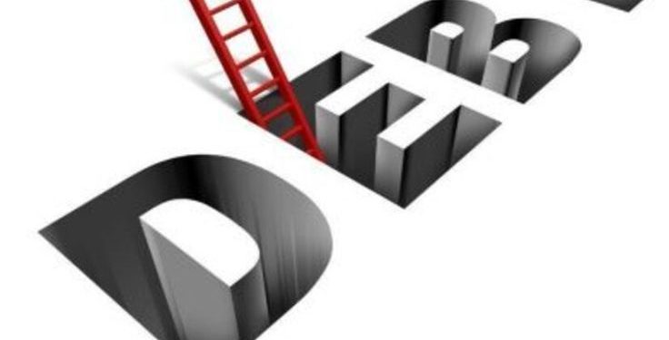 Nigeria Debt reduces with IMF still public debt remains high.
