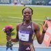 Favour Ofili Shocks the World! Breaks 150m Record at Atlanta Games