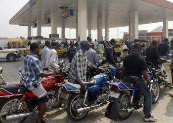 Gas Wahala: Car and Motorcycle Owners Now Sleeping at Filling Stations!