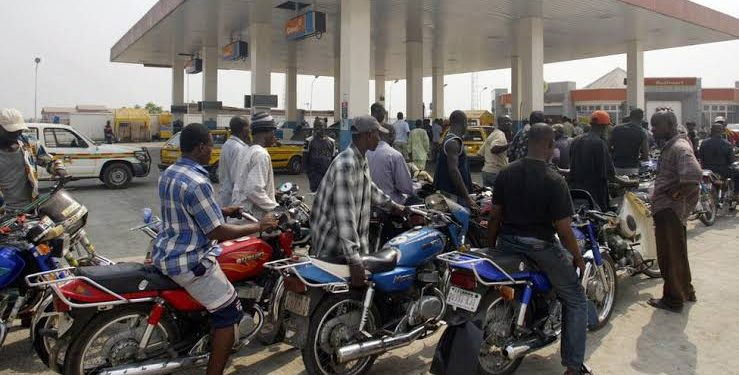 Gas Wahala: Car and Motorcycle Owners Now Sleeping at Filling Stations!