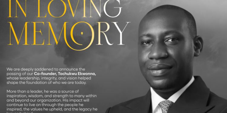Payaza Co-founder Tochukwu Ekwonna Dies
