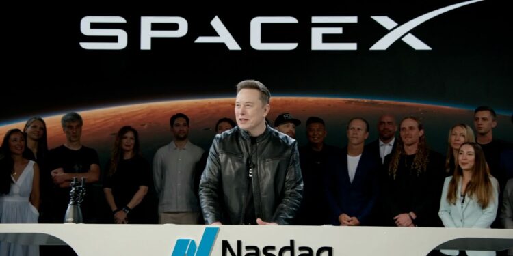 SpaceX debuts at over $2 trillion valuation