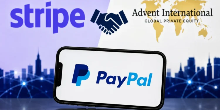 Stripe, Advent Bid $53bn to Buy PayPal